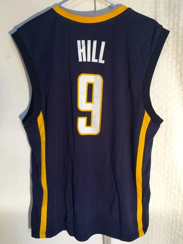 Adidas NBA Jersey Indiana Pacers Solomon Hill Navy sz M Cover