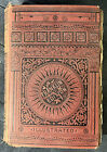 Livre antique en cuir 1885 - East Lynne : la fille du comte, Henry Wood 1ère édition.