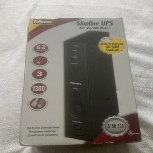 Fellowes Slimline UPS Battery Backup Power System For Parts Only Not Working - Picture 1 of 5