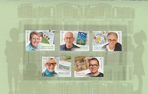 AUSTRALIA 2019 - Aussie LEGENDS of CHILDREN's LITERATURE set of 5 in STAMP PACK - Picture 1 of 4