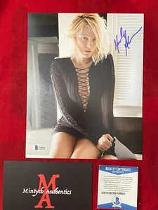 ¡FOTO FIRMADA MALIN AKERMAN AUTOGRAFIADA 8x10! ¡RELOJES! ¡FINAL GIRLS BECKETT AUTENTICIDAD! - Imagen 1 de 1