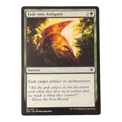 Fade into Antiquity - Conspiracy: Take the Crown #181/221 MTG Magic The Gatherin - Image 1 of 2