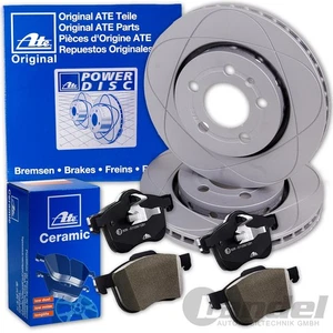 DISCHI FRENO ATE PowerDisc + PASTIGLIE CERAMICHE ANTERIORI per FORD FOCUS II MK2 2,5 PZ - Foto 1 di 7