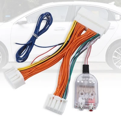 Add Radio Subwoofer Amplifier Wire For Kia Forte Soul Rio Hyundai Accent Elantra - Image 1 of 4