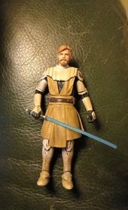 Figura personalizada Obi-Wan Kenobi (The Clone Wars) Hasbro Star Wars Black Series 6" - Imagen 1 de 5