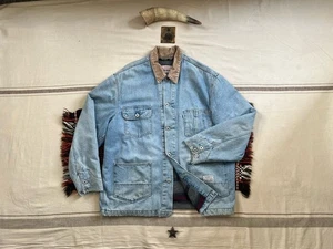 Levi's Blanket Lined Engineer Work Jacket L Vintage Clothing 1994 RRL Style Cord - Picture 1 of 20