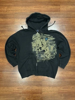 Moletom com capuz vintage Y2k Skater Rip Curl - Imagem 1 de 4