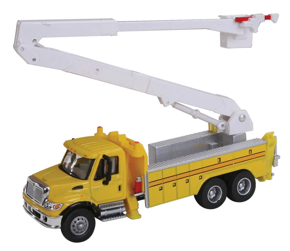 Walthers Inc International 7600 Utility Truck With Bucket Lift HO Scale