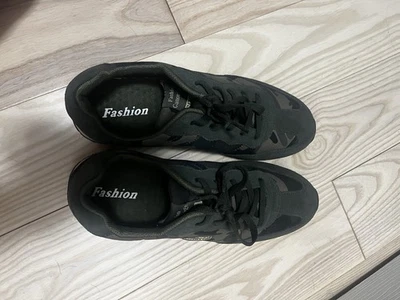 Army Green Camo Sneakers - Image 1 of 4