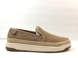 Coach Herren Miles Espadrille Halbschuh - Taupe - Größe 10,5D - Leder Slipper Schuhe - Bild 1 von 9