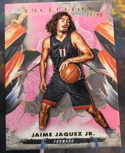 JAIME JAQUEZ JR. 2024-25 TOPPS INCEPTION PINK #53 SP BASKETBALL #47/99 MINT - Picture 1 of 3