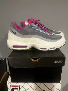 Nike Air Max 95 I’d Sz 11.5 They Are Green And Purple !! - Picture 1 of 9