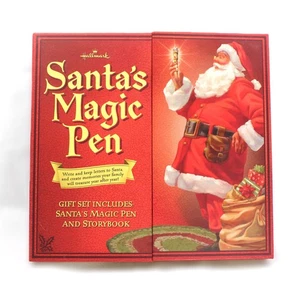 Vtg Hallmark Santas Magic Pen Gift Set Storybook Letters to Santa 2009 NOS - Bild 1 von 6