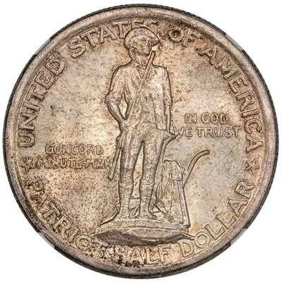 1925 Lexington Silver Commemorative Half Dollar - NGC MS 66 - Image 1 of 4