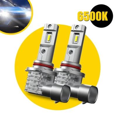 Kit de 2 faros LED blancos brillantes 9005/HB3 bombillas antiniebla haz alto y bajo Foto 1 de 4