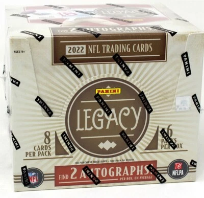 2022 PANINI LEGACY FOOTBALL HOBBY BOX BLOWOUT CARDS - Image 1 of 2