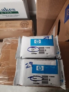 HP 29 GENUINE INK CARTRIDGES SEALED FOIL BAGS - Picture 1 of 1