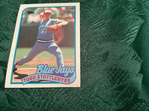 1989 Topps Baseball Card 722 TODD STOTTLEMYRE TORONTO BLUE JAYS - Picture 1 of 2