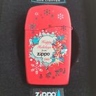 LIMITED EDITION ZIPPO BLU LIGHTER 2008 EMPLOYEES AND FREINDS CHRISTMAS 2 SIDED