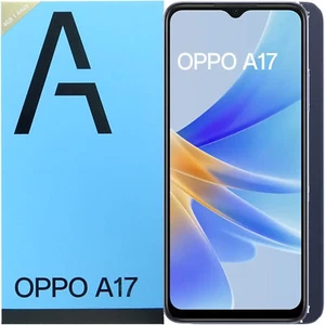 OPPO A17 4G/LTE Midnight Black 64GB + 4GB Dual-SIM Factory Unlocked GSM NEW - Picture 1 of 1