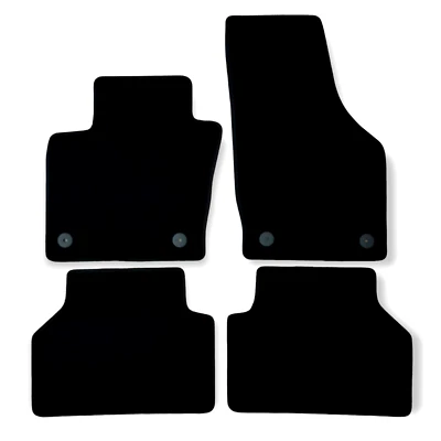 Alfombrillas coche para Audi Q3 4 piezas 8U 2011-2018 ajuste personalizado terciopelo forro automático nuevas Foto 1 de 4