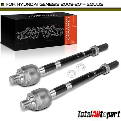 2Pcs Tie Rod End Kit for Hyundai Equus 2011-2014 Genesis 2009-2014 Front Inner - Image 1 of 4