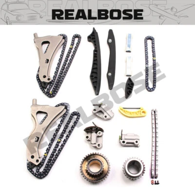 Kit de cadena de distribución del motor para Mercedes-Benz CL500 S500 W212 W221 M278 4.7T 5.5T V8 Foto 1 de 4