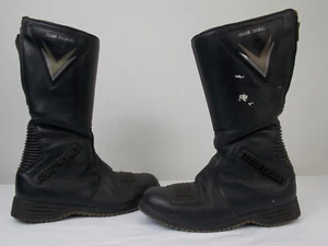 FRANK THOMAS LADIES ZIP UP MOTORCYCLE BOOTS SIZE 28 UK 4 - Picture 1 of 10