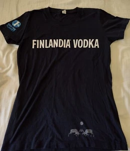Finlandia Vodka Finland Ladies Size M T-Shirt  - Picture 1 of 8