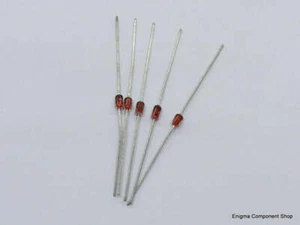 5pc 1N4733A Glass 5.1V 1W Zener Diode DO-41. Trusted UK Seller - Fast Dispatch - Picture 1 of 1