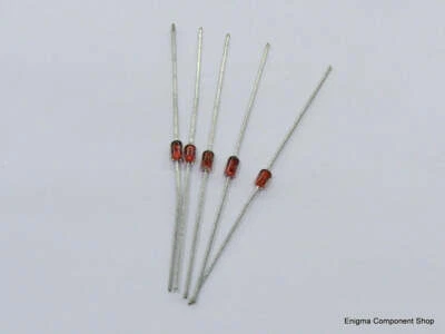 ENIGMA SHOP 5pc 1N4733A Glass 5.1V 1W Zener Diode DO-41. Trusted UK Seller - Fast Dispatch