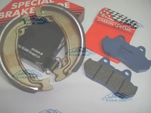 KIT GANASCE FRENO POSTERIORI + PASTIGLIE 655245 HONDA XL V Transalp 600 1988 - Imagen 1 de 1