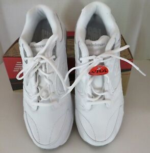 New Balance Women's Walking Shoes- WW927WT -White/Gray- Size 13 (2E) XWide - NWT