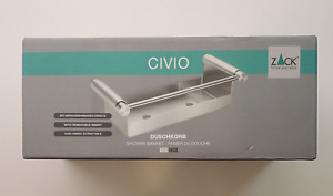Zack Follow Your Style Civio Shower Basket Wall Mounted 40257 Germany Brand New