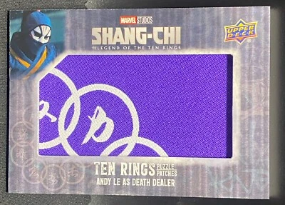 2022 Upper Deck Shang-Chi Ten Rings PUZZLE PATCHES Andy Le as DEATH DEALER - Image 1 of 2