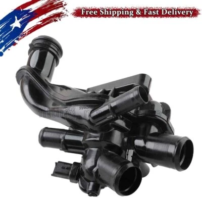 Termostato líquido de arrefecimento para Mini Cooper 1.6L 2007 2008 2009 2010 2011 2012 2013 - Imagem 1 de 4