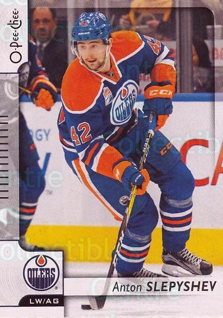 2017-18 O-Pee-Chee #348 Anton Slepyshev - Image 1 of 1