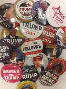Lote de 50 botones surtidos BLOWOUT 2020 Trump reelegido ¡Envío prioritario gratuito!¡! - Imagen 1 de 6