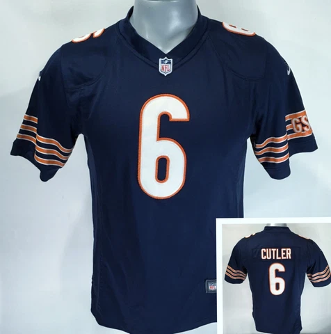 Chicago Bears Jay Cutler #6 Nike Jersey Youth 18-20 XL Boys Kids Sewn Cover