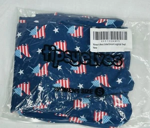 NWT,Woman’s leggings,4th of July ,Unicorns ,Patriotic,Red,White And Blue! Small - Picture 1 of 5