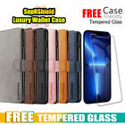 For Apple iPhone 12 11 Pro Max Mini Wallet Leather Magnet Flip Slots Case Cover