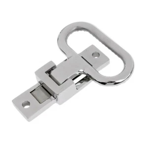 ISURE Boat 316 Stainless Steel 83MM Mast Step Yacht Transom Square Folding Pedal - Picture 1 of 6