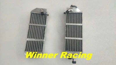 Braced Radiators For Suzuki RM125 Model N/P 1992-1995 Aluminum 2-Stroke - Image 1 of 4