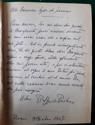 RAFFAELE PAOLUCCI MEDICINA MILITARE MAS POLA MEDAGLIA ORO AUTOGRAFO AUTOGRAFATO - Immagine 1 di 4