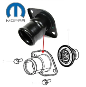 Kühlwasser Thermostat Gehäuse Dodge RAM Charger Challenger Jeep Grand Cherokee - Bild 1 von 2
