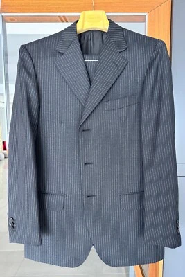 New Sartoriale By Pal Zileri Men Custom Line Pinstripe Suit Retail $6000 Plus - Image 1 of 4