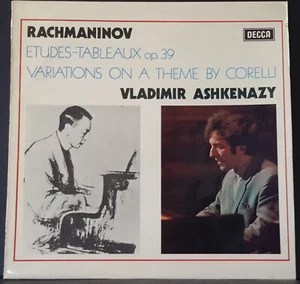 DECCA SXL 6604 ED 1 UK RACHMANINOV - ETUDES / VARIATIONS ASHKENAZY 1973 LP - Foto 1 di 3