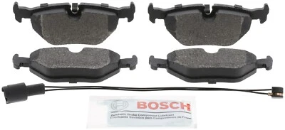 Pastillas de freno traseras semimetálicas QuietCast 2001-2005 BMW 320i Bosch 2002 2003 Foto 1 de 4