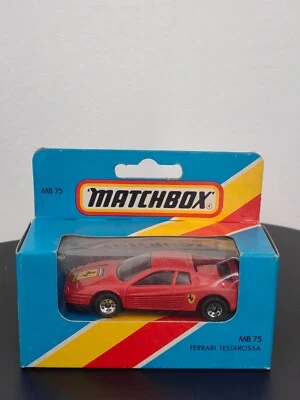 Matchbox Ferrari testa rossa Mb 75 - Immagine 1 di 4