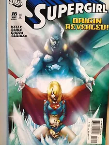 COMICS: SUPERGIRL #16 JUN/07 ORIGIN ENTHÜLLT! KELLY, SABLE, GARZA, ALQUIZA - Bild 1 von 1